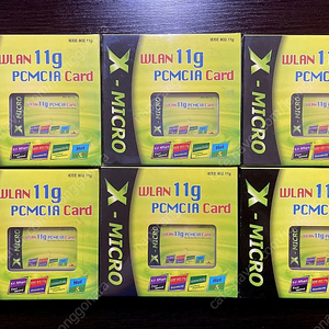 x-micro WLAN PCMCIA card 11g