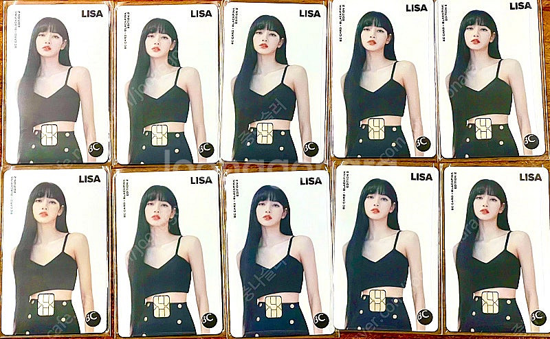 블랙핑크 BC edition2 LISA 리사 포카 포토...--0