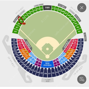 6/21 LG 트윈스 vs 두산 베어스 3루 외야그린석 통로 2연석