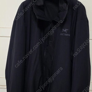 3XL 아크테릭스 남성 아톰LT후디 올블랙