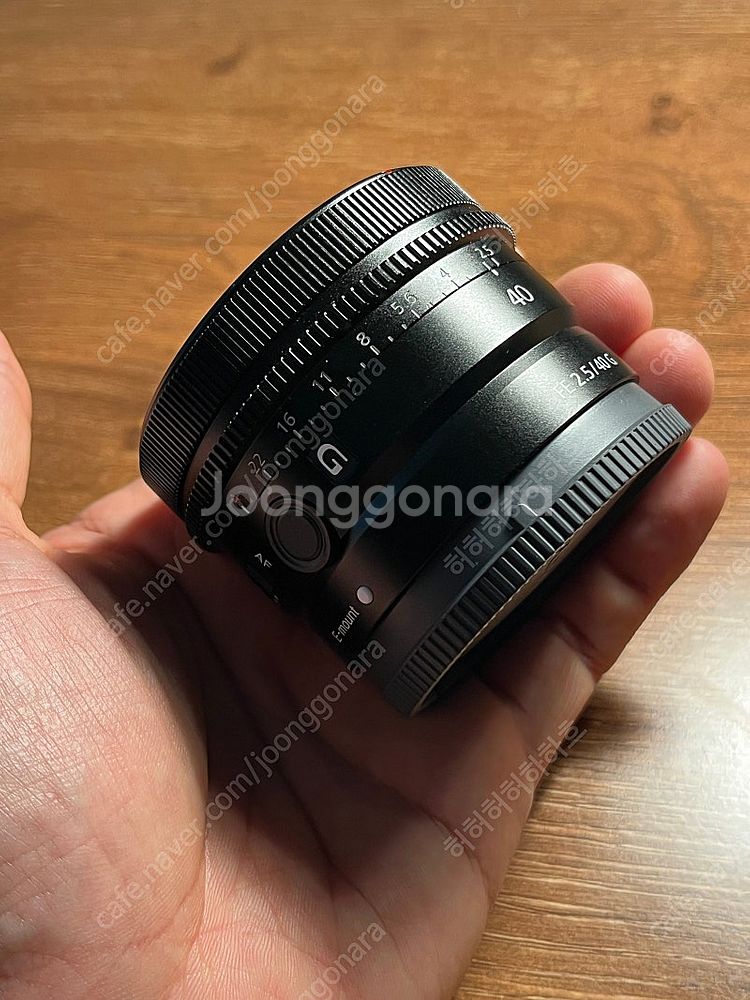 소니 FE 40mm F2.5 G 렌즈 (sel40f25...--3
