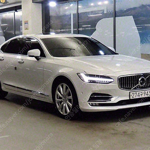 흰색 볼보 중고 S90 중고 볼보 중고차 T5 인스크립션 최저가 중고차 당일 출고 41,735 km