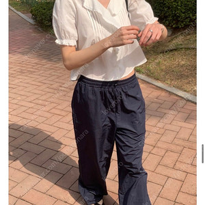 플라넬 트랙팬츠 새제품