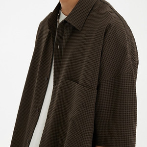 [구매] 유스 오버사이즈 하프 셔츠 L 브라운 삽니다 Youth Oversized Half Shirt Brown