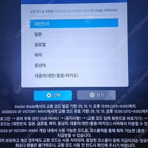 스텔라블레이드 니케 쿠폰 팝니다