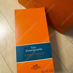 에르메스 핸드& 바디 클렌징젤 새상품 오 도랑쥬 베르트