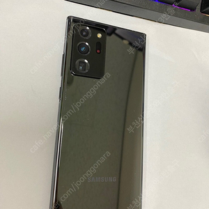 202773 갤럭시노트20울트라 블랙 외관깔끔 256GB 무잔상 메인폰추천 32만 부천