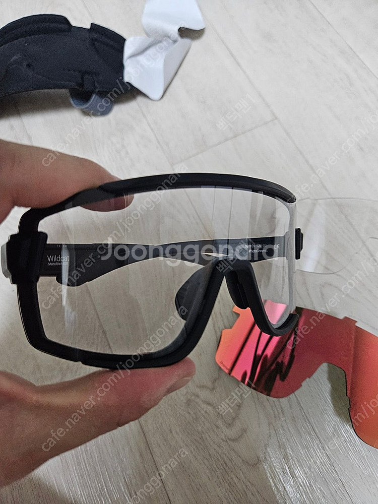 스미스와일드캣 변색, 크로마팝레드미러, 클리어렌즈--4