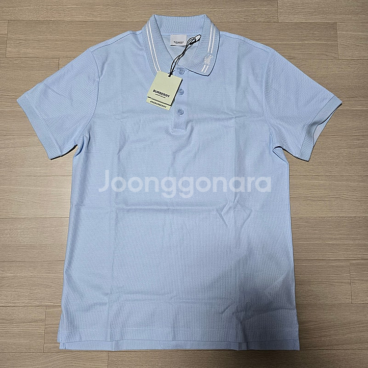 남성 버버리 폴로 셔츠 M--0