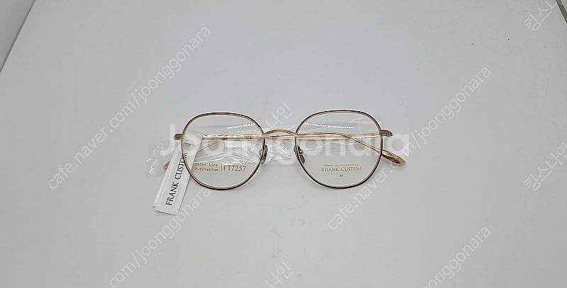 FRANK CUSTOM 고급 티타늄 안경 7257 새제...--5
