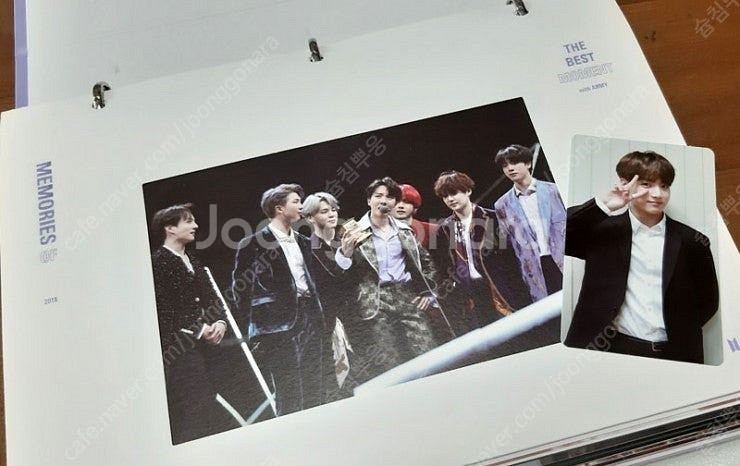 BTS 2018 메모리즈 DVD 포카 정국--0