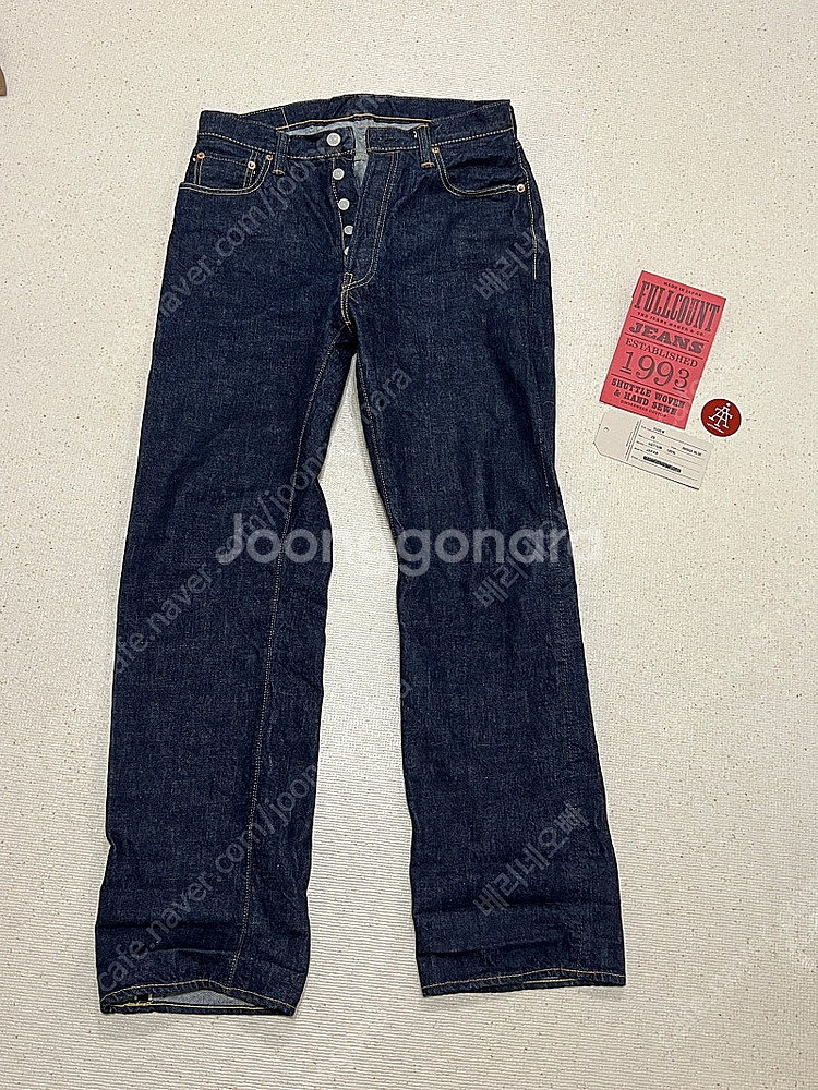 풀카운트 0105w 29x32 s급 노수선 팝니다--0