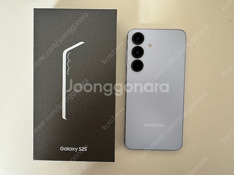갤럭시 S25 아이스블루 256GB sss급--1