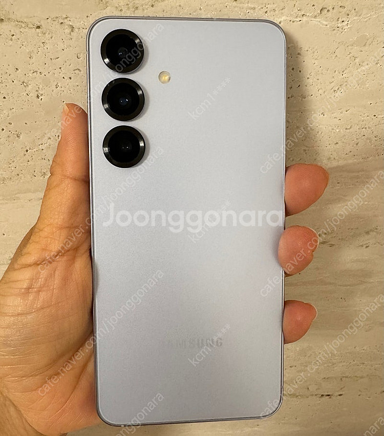 갤럭시 S25 아이스블루 256GB sss급--4