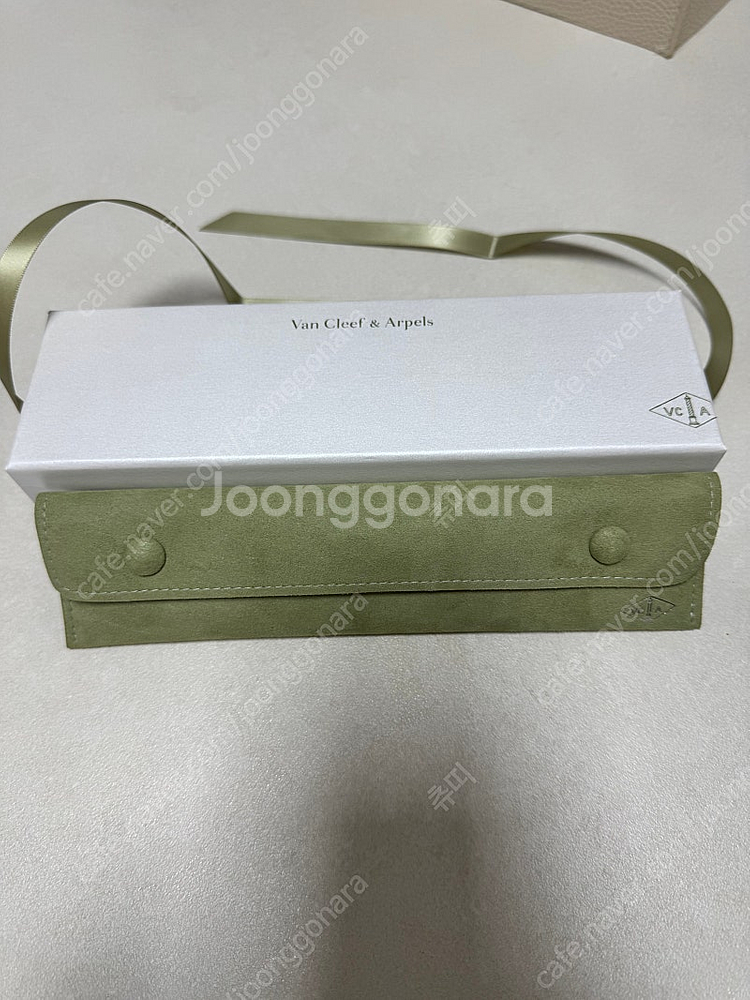 반클리프 정품 파우치--4