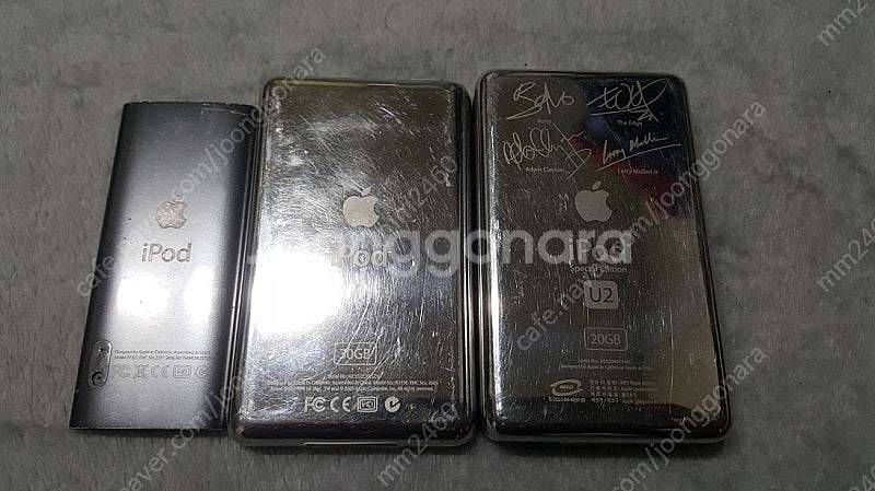 부품용 ipod 3대(a1320/a1136/a1099)--1