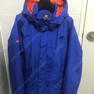 뉴발란스 바람막이 블루 100 사이즈 New Balance 점퍼 자켓