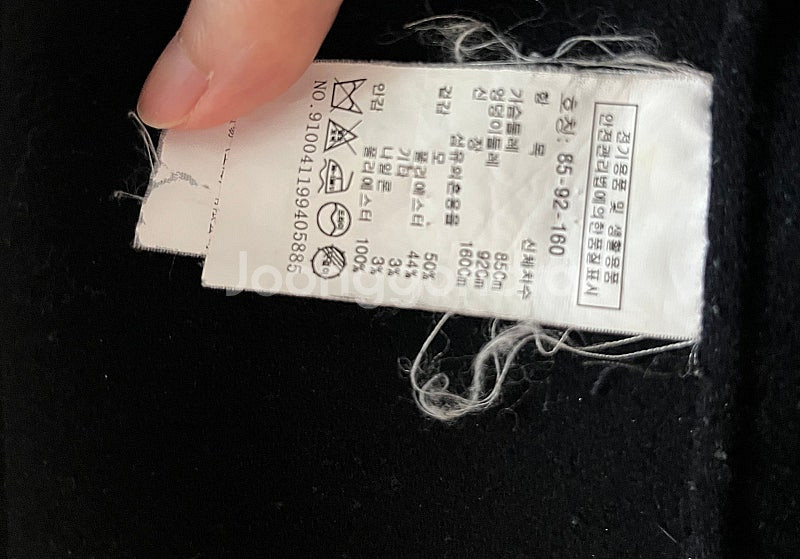 스튜디오 톰보이 네이비 코트 판매합니다--2