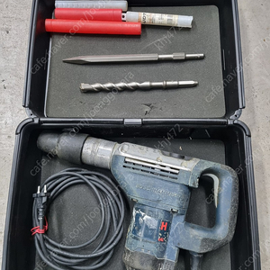 보쉬 함마드릴 (GBH5-38X, 4날*22mm*280mm, 포인트 치즐날) 12만원 판매합니다.