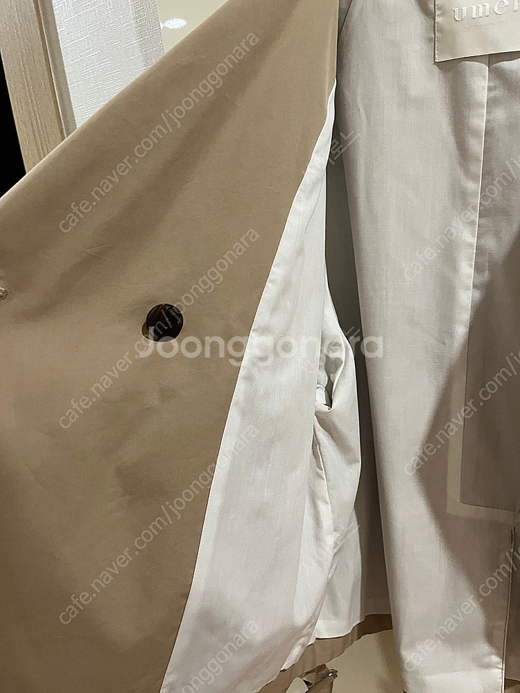 유메르 하프 트렌치 자켓--5