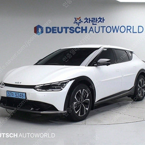 흰색 EV6 중고 EV6 중고차 롱레인지 AWD 어스 중고차구매 4,674 km