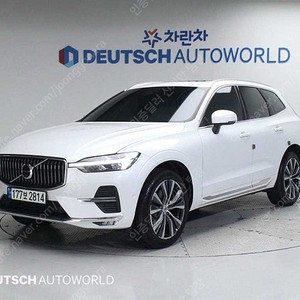 흰색 볼보 XC60 중고 볼보 중고차 B6 AWD 인스크립션 중고차 리스구매 49,736 km