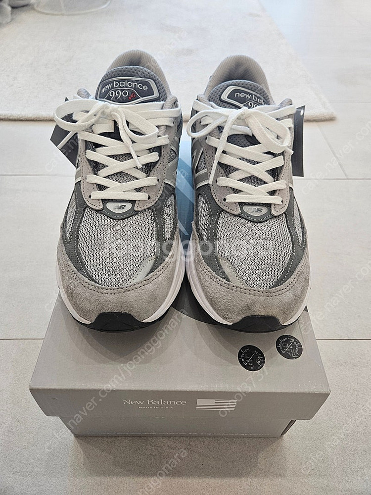 뉴발란스 990v6 그레이 270사이즈--3