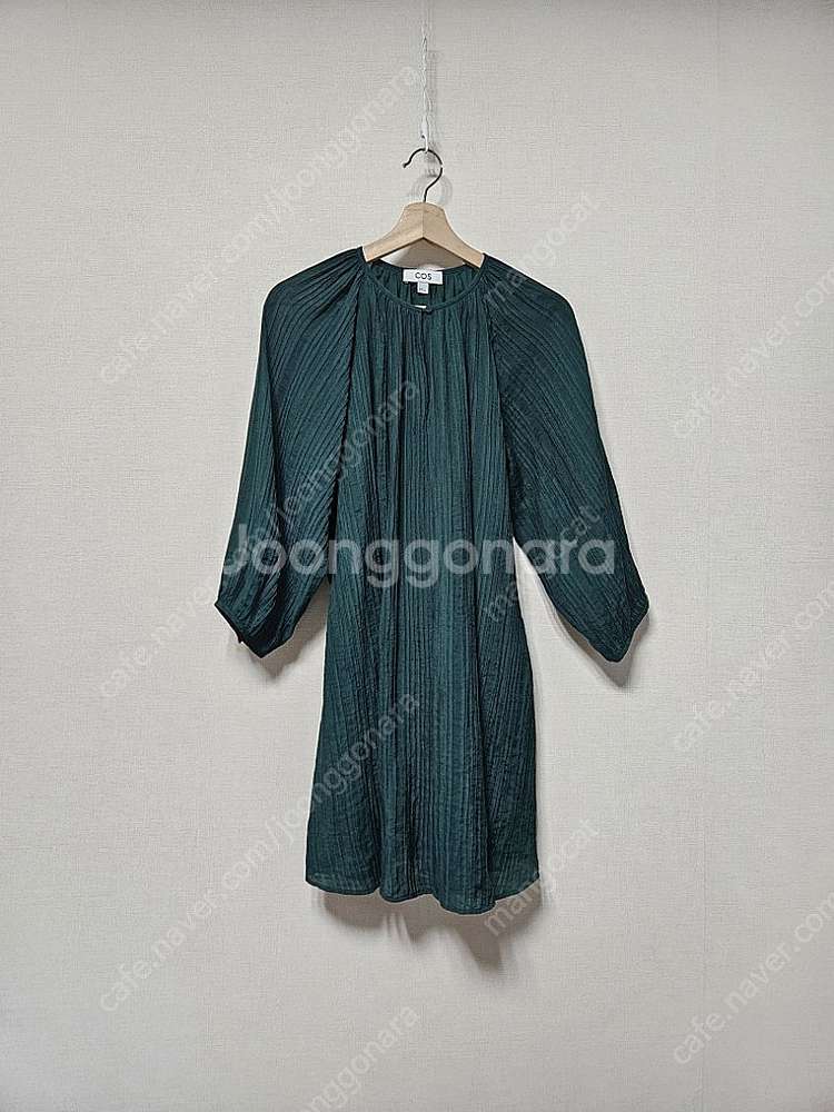 코스 COS 퍼프 슬리브 원피스 44~55사이즈--4