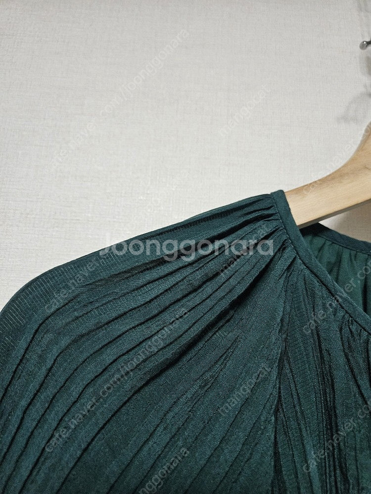 코스 COS 퍼프 슬리브 원피스 44~55사이즈--8