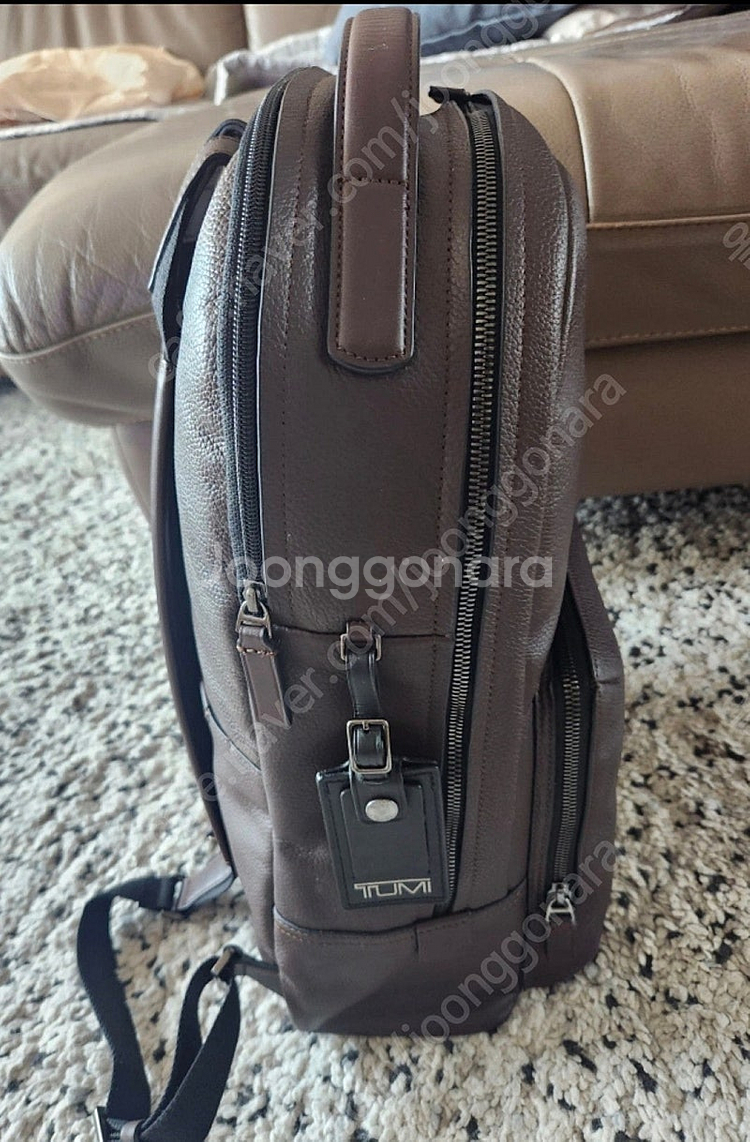 투미 명품 남성 백팩 팝니다 해리슨 웹스터 가죽 백팩 ...--6