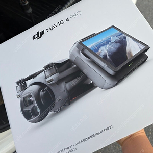 DJI 매빅4프로 크리에이터 콤보(미개봉)