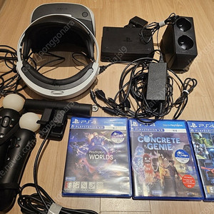 PS4 VR 2세대 3번세트 + 게임시디
