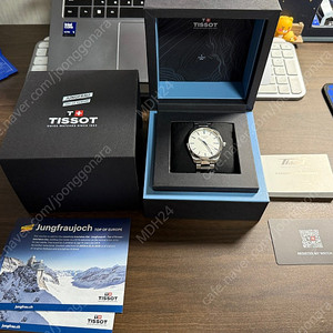 티쏘 PR100 융프라우 에디션 40mm 쿼츠 시계 판매 (흰판)