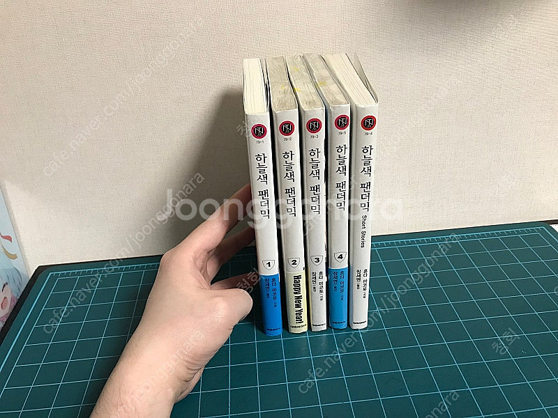 절판 라노벨 라이트 노벨 소설 하늘색 팬더믹 1~4권,...--1