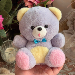 페로쿠마) 일본 빈티지인형 고전인형 페어리계 보라곰인형 모리걸 일본장난감 키덜트