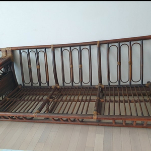 등나무 쇼파 소파 협탁 거실테이블 빈티지 앤틱 라탄