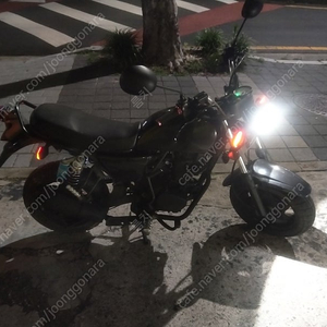 드리프트 125 메뉴얼 오토바이 부산