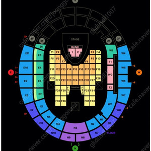 블랙핑크 콘서트 티켓 2매