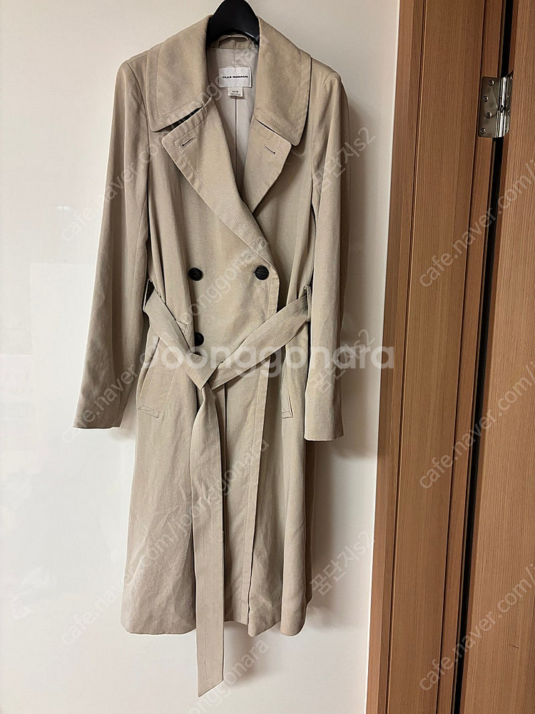 클럽모나코 리오셀 햅번 클래식 트렌치코트 하객룩 올드머...--0