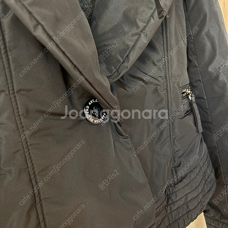 오즈세컨 리본 퍼프 러블리 점퍼 자켓 패딩 올드머니룩 ...--4