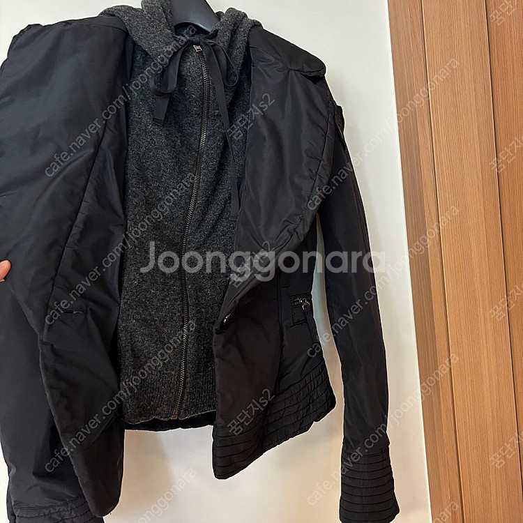 오즈세컨 리본 퍼프 러블리 점퍼 자켓 패딩 올드머니룩 ...--7