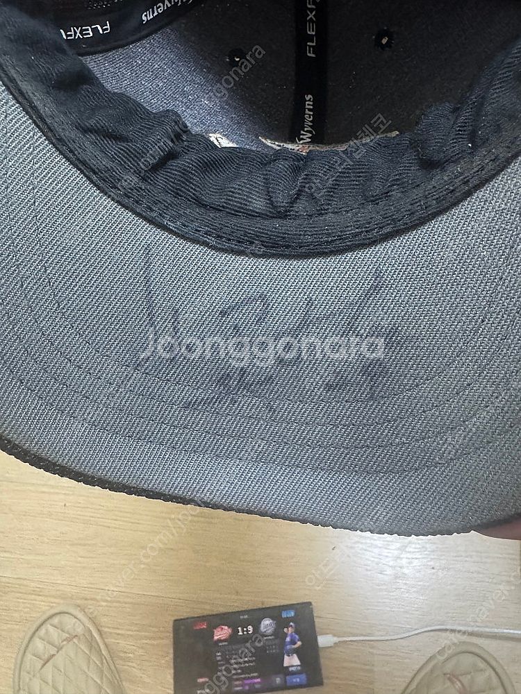 SK와이번스 어센틱 모자 판매(김광현 친필싸인)--3