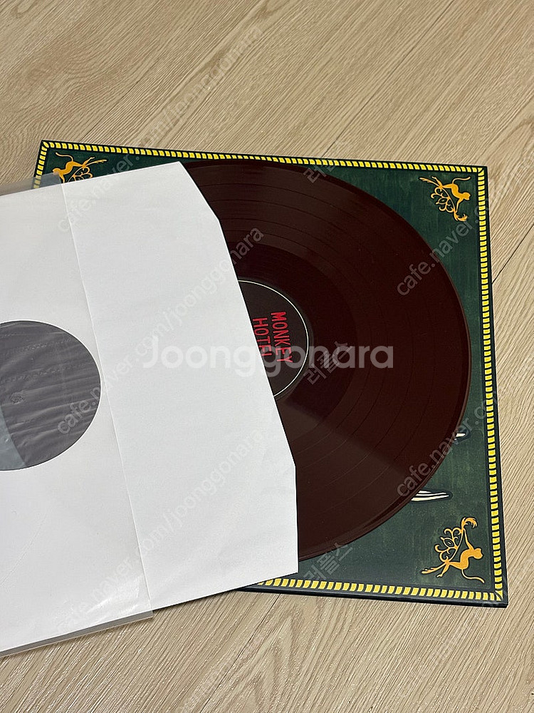 잔나비 몽키호텔 lp 브라운반--1