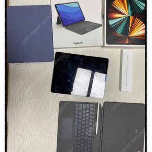 최상 아이패드프로 5세대12.9인치 셀룰러 512GB ,애플펜슬2,로지텍 콤보터치 ,풀박