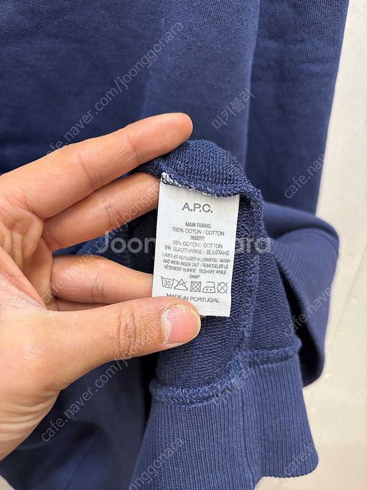 A.P.C 아페쎄 맨투맨 티셔츠 XL--3