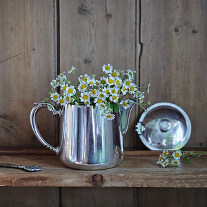 빈티지 실버 티팟/실버플레이트