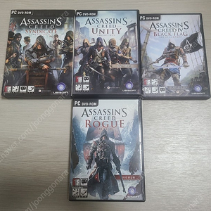 (PC게임) 어쌔신 크리드 블랙 플래그, 로그, 신디케이트, 유니티