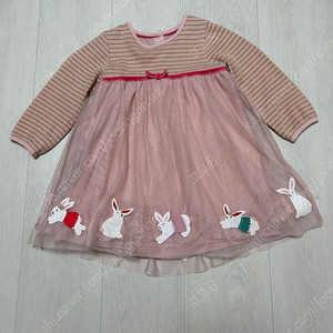 베이비 보덴 토끼 원피스 12-18M (86cm)