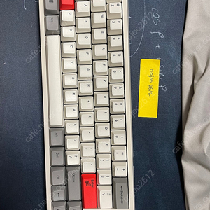 fc660c 3세대 저소음 아이보리 + 포인트 키캡
