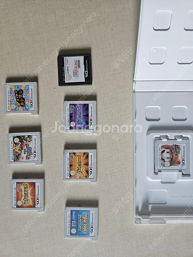 3ds 리듬세상 울트라썬 울트라문 포켓몬썬 대난투 별의...--0